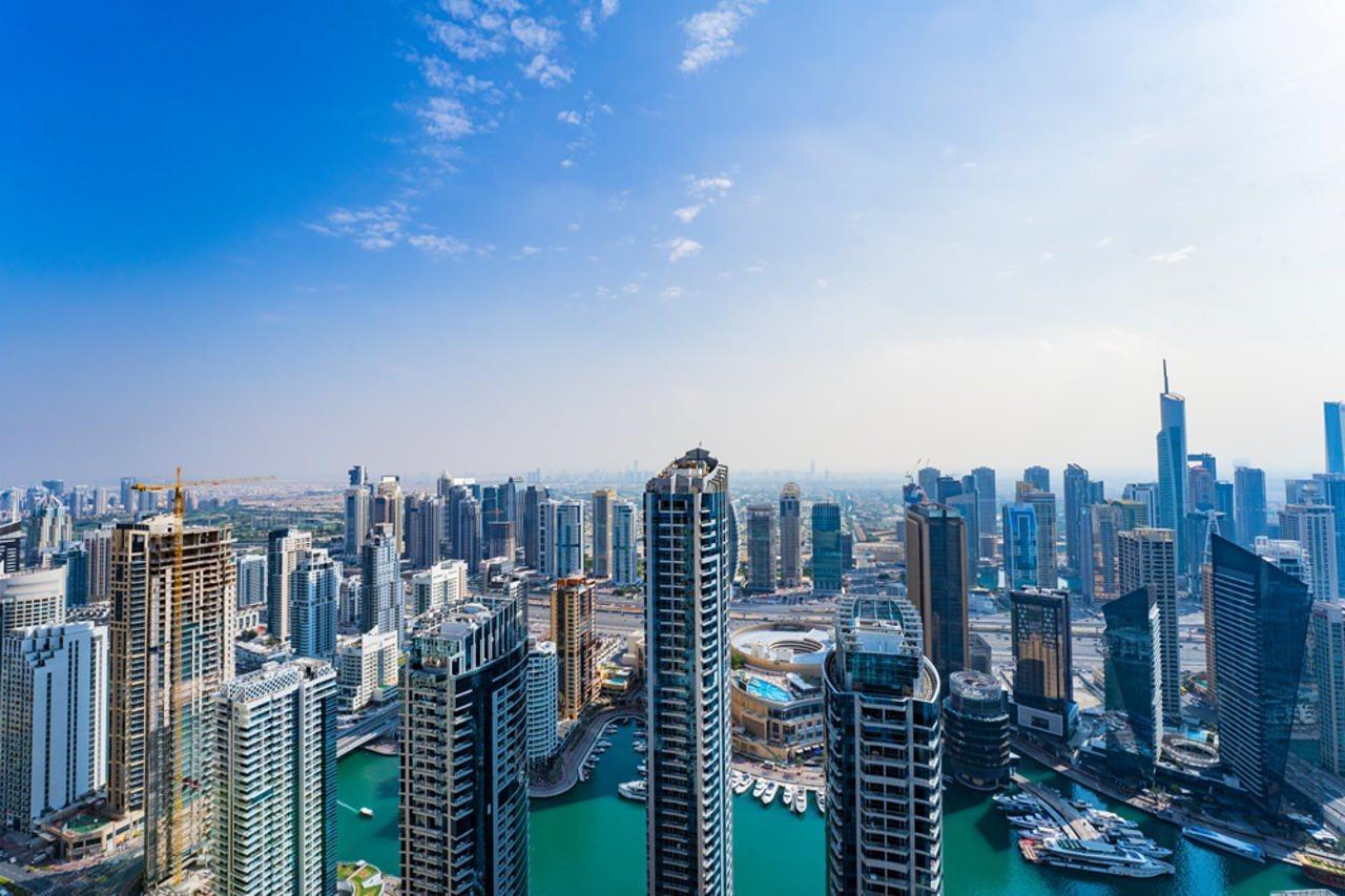 Blue Beach Tower The Walk Jbr Lejlighedshotel Dubai Eksteriør billede